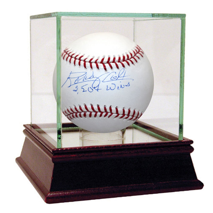 Bobby Cox Signed MLB Baseball w 2504 Wins insc