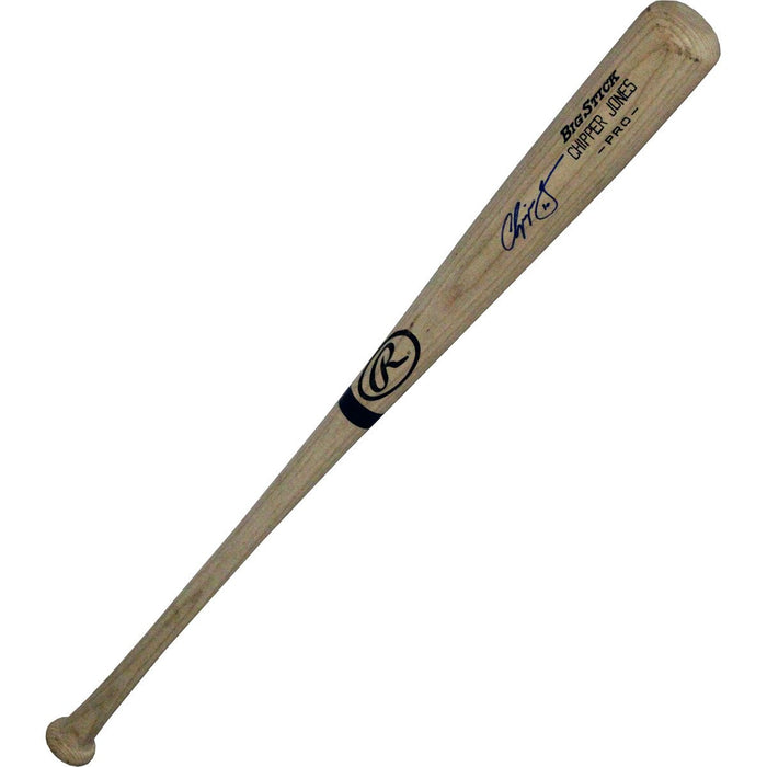 Chipper Jones Signed Game Model Bat PSADNA Holo Only