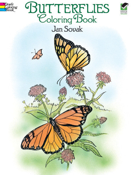 Dover Publications, Butterflies Coloring Book