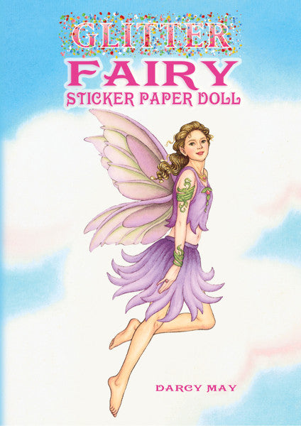 Glitter Fairy Sticker Paper Doll Book