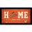 Baltimore Orioles 10x20 Home Sweet Home Sign with Game-Used Dirt from Oriole Park at Camden Yards