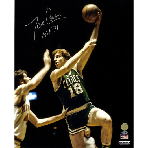 Dave Cowens Vs Knicks Ali- Hoop 16x20?  Photo w HOF 91Insc.