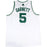 Kevin Garnett Signed Celtics Authentic White Jersey