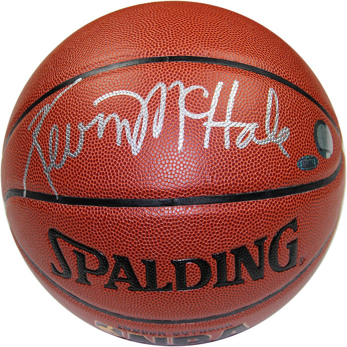 Kevin McHale Signed IO Brown Basketball