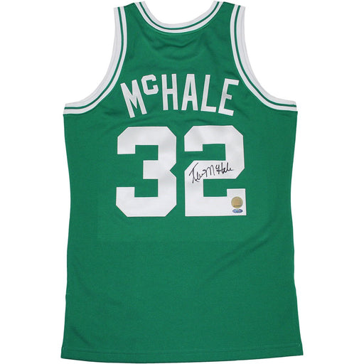 Kevin McHale Signed Mitchell and Ness Green Jersey