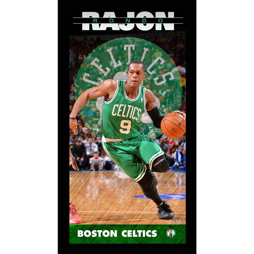 Rajon Rondo Boston Celtics Player Profile Wall Art 9.5x19 Framed Photo