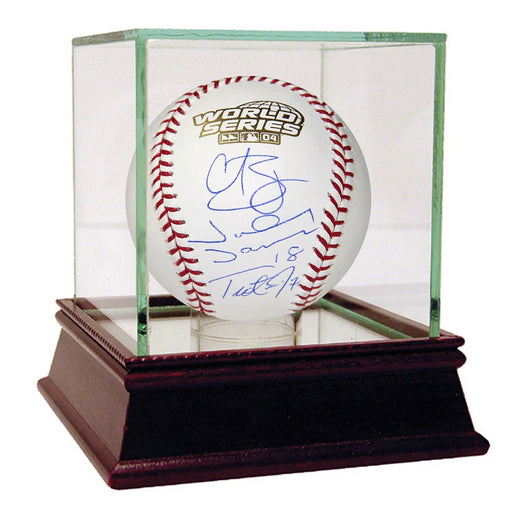 Curt SchillingJohnny DamonTrot NixonJason Varitek Multi Signed 2004 World Series Baseball