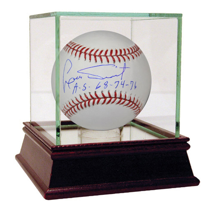 Luis Tiant signed MLB Baseball w3 time all-star to AS 64-74-76 Insc
