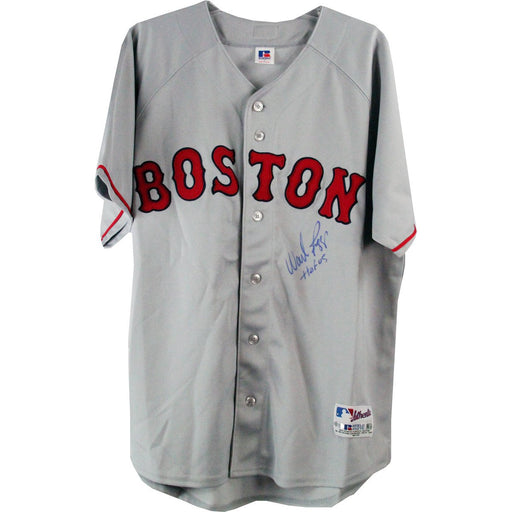 Wade Boggs Signed Red Sox Grey Jersey w HOF 05 Insc.