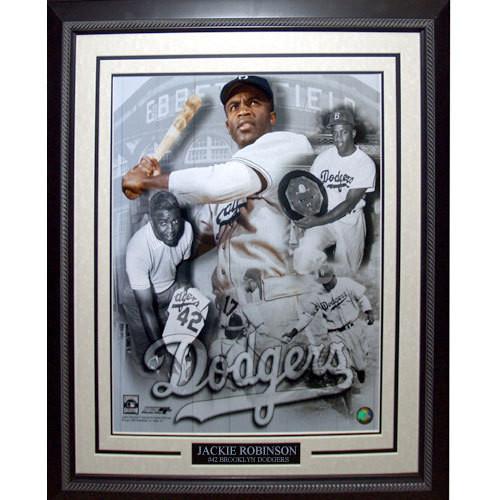 Jackie Robinson Framed Legends Composite 16x20 Photograph