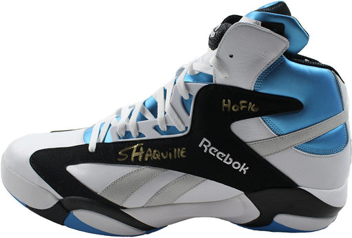 Shaquille O'Neal Signed Reebok Blue/White Size 22 Sneaker Inscribed "HOF 16" (First Name Print)