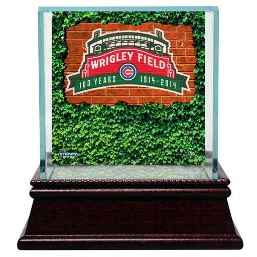 Chicago Cubs Wrigley Field 100 Year Anniversary Single Ball Display Case