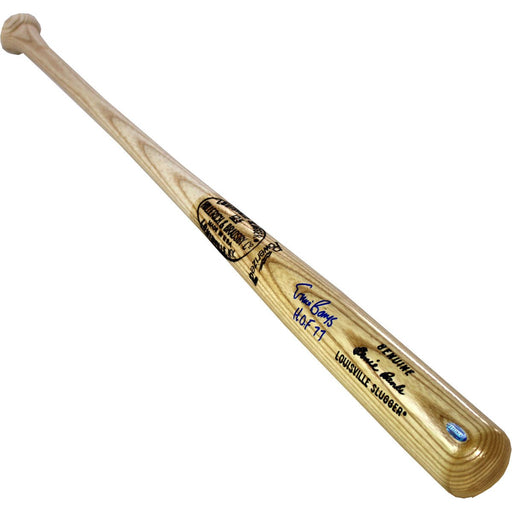 Ernie Banks Game Model Bat w HOF 77 Insc. (MLB Auth)