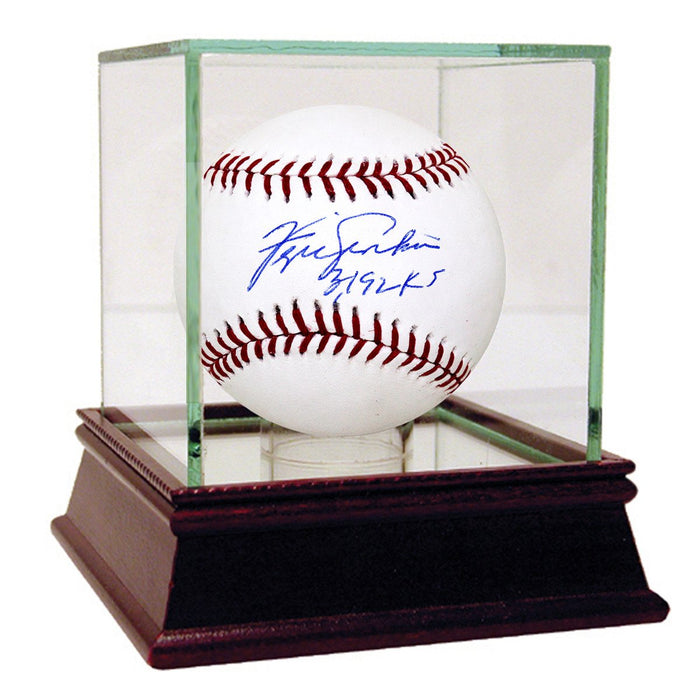 Fergie Jenkins Signed MLB Baseball w 3192 Ks Insc (MLB Auth)