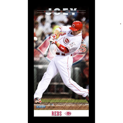 Joey Votto Cincinnati Reds Player Profile Wall Art 9.5x19 Framed Photo