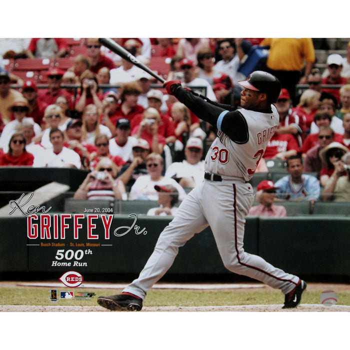 Ken Griffey Jr. Reds 500th HR 16X20