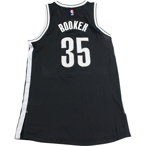 Trevor Booker Brooklyn Nets Game Used #35 Black Jersey (11/18/2016 @ OKC) (BKN02156) (XL)