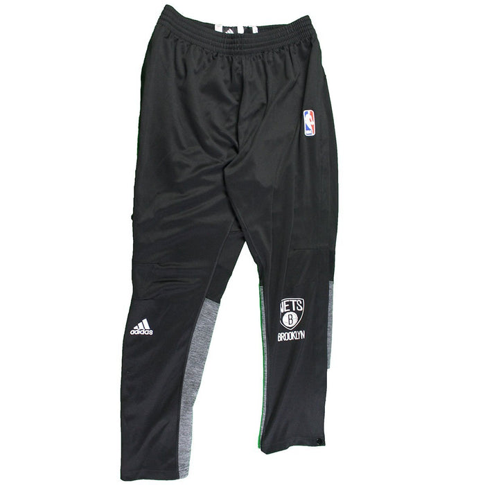 Andrew Nicholson #44 Brooklyn Nets Game Used Black Road Warmup Pants (XL)