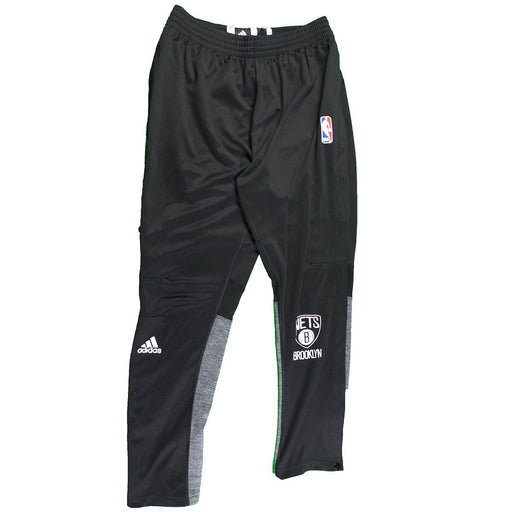 Luis Scola #4 Brooklyn Nets Game Used Black Road Warmup Pants (XL)