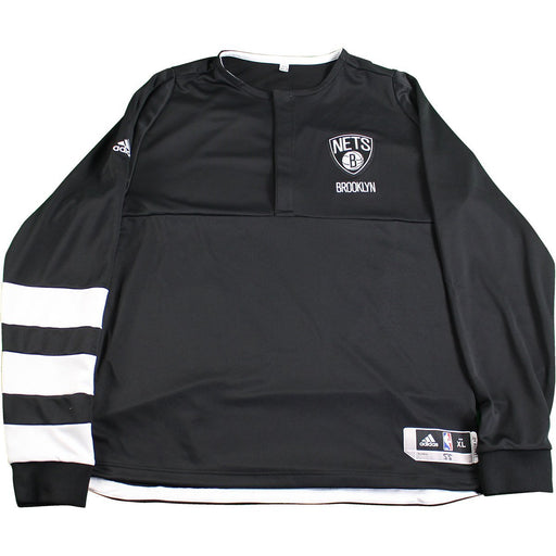 Sean Kilpatrick #6 Brooklyn Nets Game Used Black/White Adidas Long Sleeve Warmup Shooting Shirt (L)