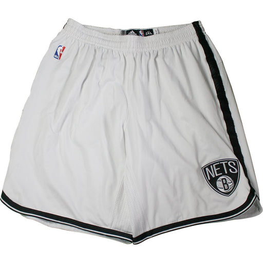 Jeremy Lin Brooklyn Nets Game Used #7 White Shorts (2XL)