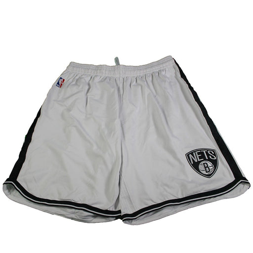 Brook Lopez Brooklyn Nets 2016-2017 Game Used #11 White Shorts (3XL)