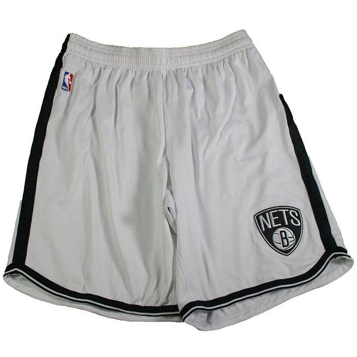 Luis Scola Brooklyn Nets 2016-2017 Game Used #4 White Shorts (2XL)