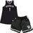 Chris McCullough Brooklyn Nets Game Used #1 Black Jersey & Short Set