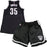 Trevor Booker Brooklyn Nets Game Used #35 Black Jersey & Short Set