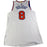 Justin Holiday New York Knicks 2016-17 Game Used #8 White Jersey (2/23/2017 @ Cleveland Cavaliers)(Size XL)