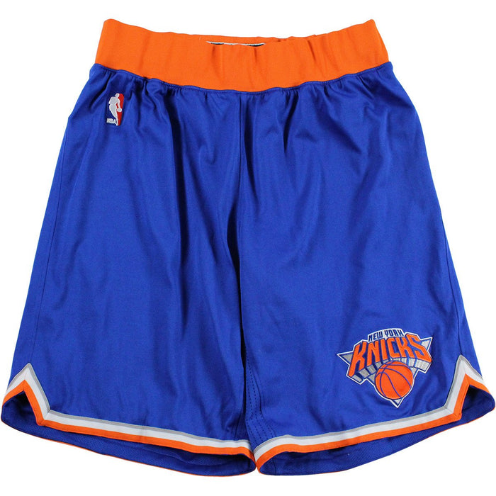 Lance Thomas New York Knicks Game Used #42 Blue Shorts (12/6/16 @ Miami Heat)(2XL)