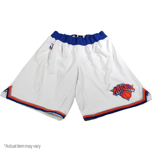 Derrick Rose New York Knicks 2016-17 Game Used #25 White Shorts (3/12/2017 @ Brooklyn Nets)