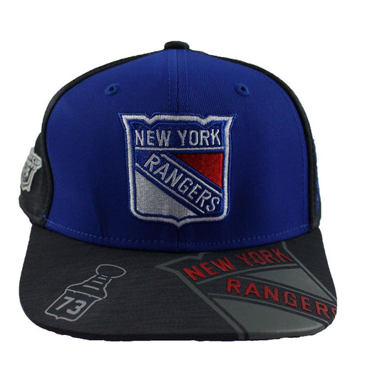 Brandon Pirri  New York Rangers 2016-2017 Used  New York Rangers Stanley Cup Playoff Hat (S/M)