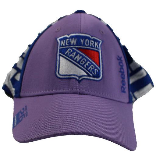 Dominic Moore  New York Rangers 2016-2017 Used  Hockey Fights Cancer Hat (S/M)