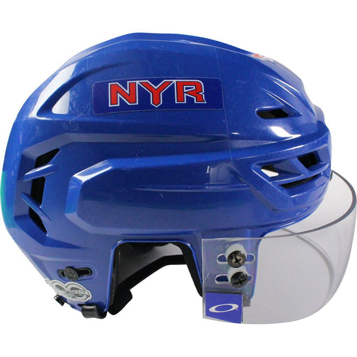 Brandon Pirri New York Rangers 2016-2017 Season Game Used #73 Blue Bauer Helmet