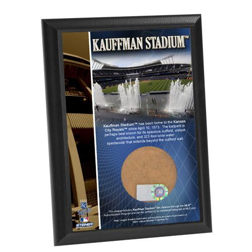 Kauffman Stadium 4x6 Dirt Plaque