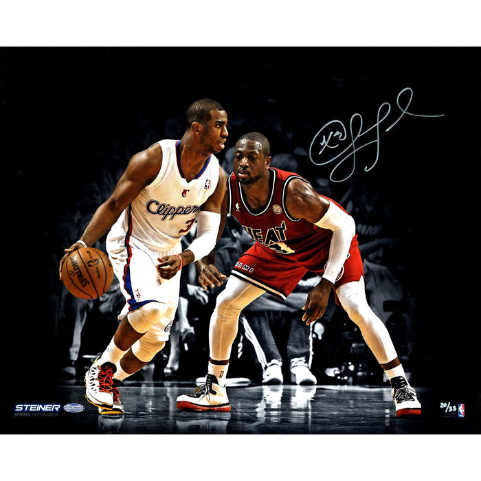 Chris Paul Signed Guarded by Wade 16x20 Photo (LE of 33)