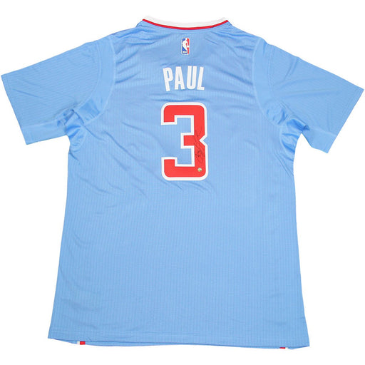 Chris Paul Signed L.A. Clippers Light Blue Swingman Jersey