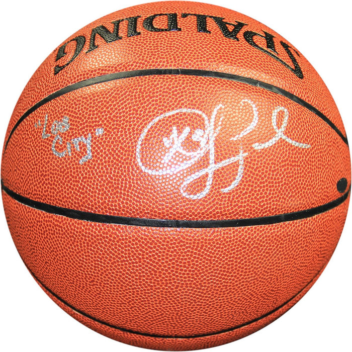 Chris Paul Signed ZiO Basketball w Lob CityInsc. (Signed in Silver)