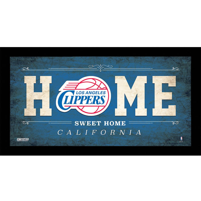 Los Angeles Clippers 6x12 Home Sweet Home Sign