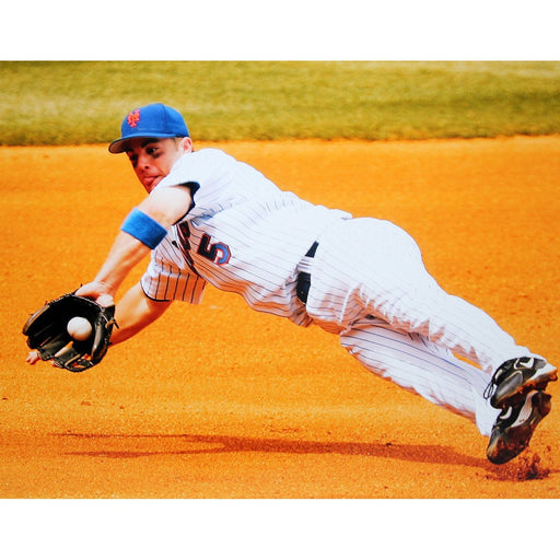 David Wright Diving For the Ball 16x20 Photo