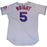 David Wright Mets Authentic Gray Road Jersey - Back Number (LR HOLO)