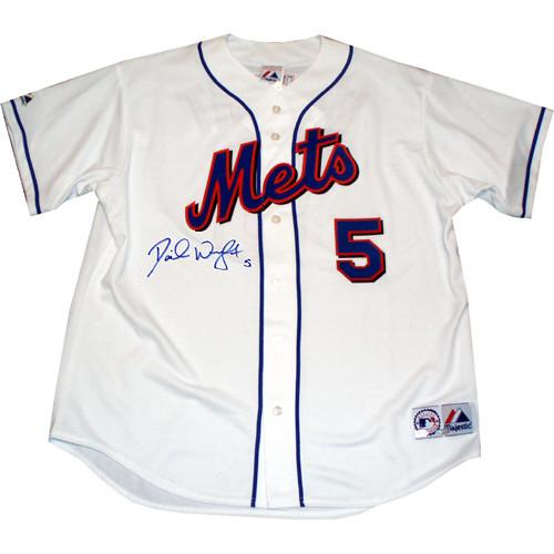 David Wright Mets Home White Replica Jersey