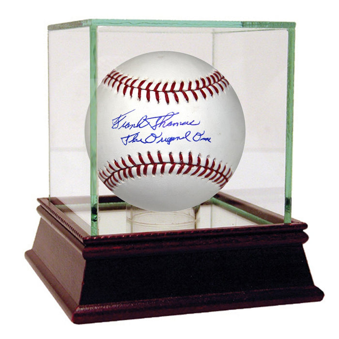 Frank Thomas Signed MLB Baseball W 62 Original Casey Met Insc.