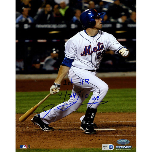 Ike Davis 1st Home Run Vertical 8x10 Photo w 1st Home Run 42410 Insc. (MLB Auth)