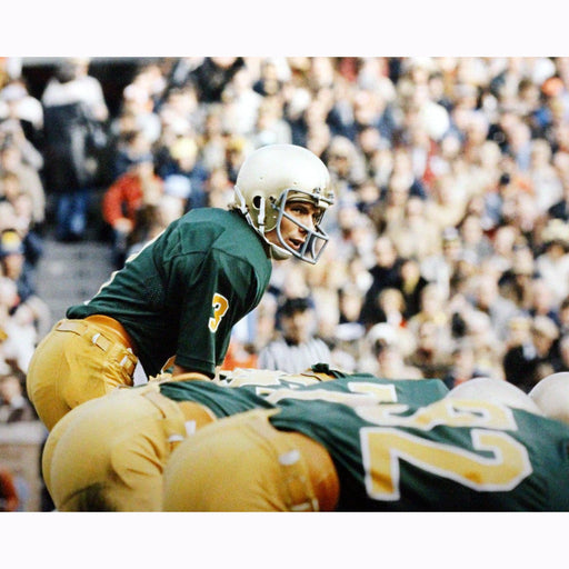 Joe Montana Notre Dame At Line Of Scrimmage 16x20 Photo