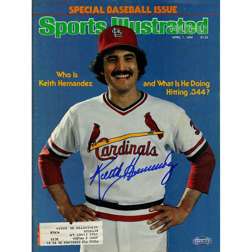 Keith Hernandez Signed 4780 Sports Illustrated Magazine