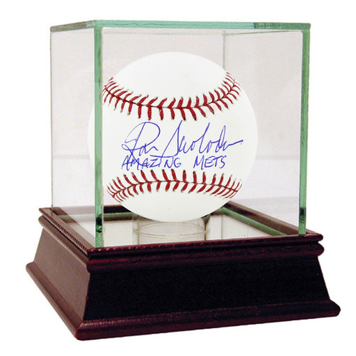 Ron Swoboda Signed MLB Baseball w Amazing Mets insc