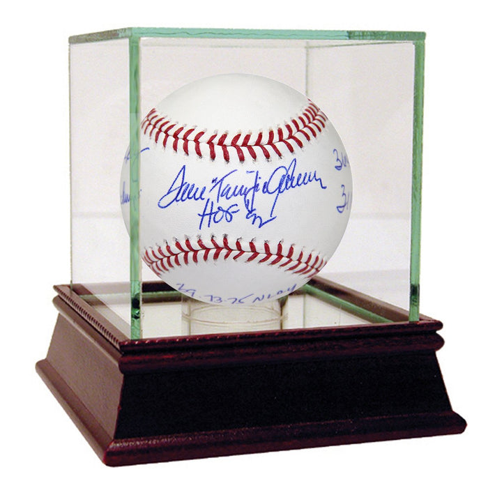 Tom Terrific Seaver Signed MLB Baseball w HOF 92 69 73 75 NL Cy 3640 K’s 311 W’s ’67 NL ROY ’69 WS Champs Insc. (PSADNA)