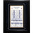 2009 Yankees Opening Day Replica Line- Up Card Framed 16x19 Collage